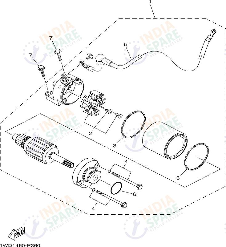 STARTING MOTOR